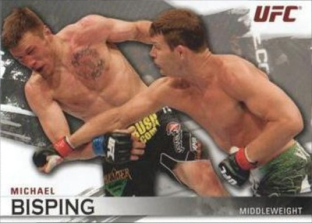 Michael Bisping 2010 Topps UFC Knockout Base #54 Red