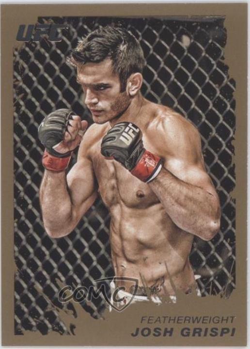 Josh Grispi 2011 Topps UFC Moment of Truth Base #211 Gold