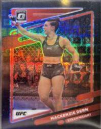 Mackenzie Dern 2022 Panini Donruss Optic UFC Base #21 Black Pandora