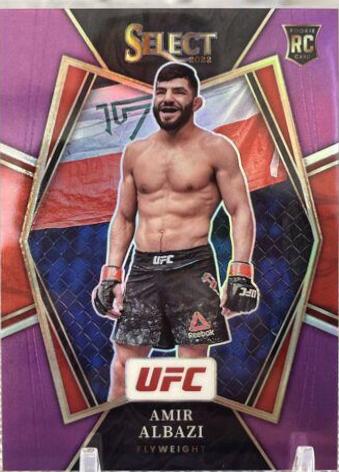 Amir Albazi 2022 Panini Select UFC Premier Level #139 Purple