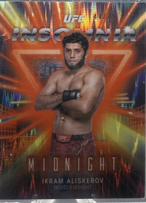 Ikram Aliskerov 2025 Topps Midnight UFC Insomnia #IN-8 Dusk