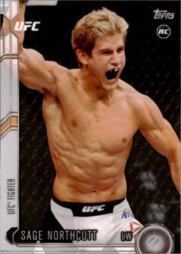 Sage Northcutt 2015 Topps UFC Chronicles Base #274 Sepia