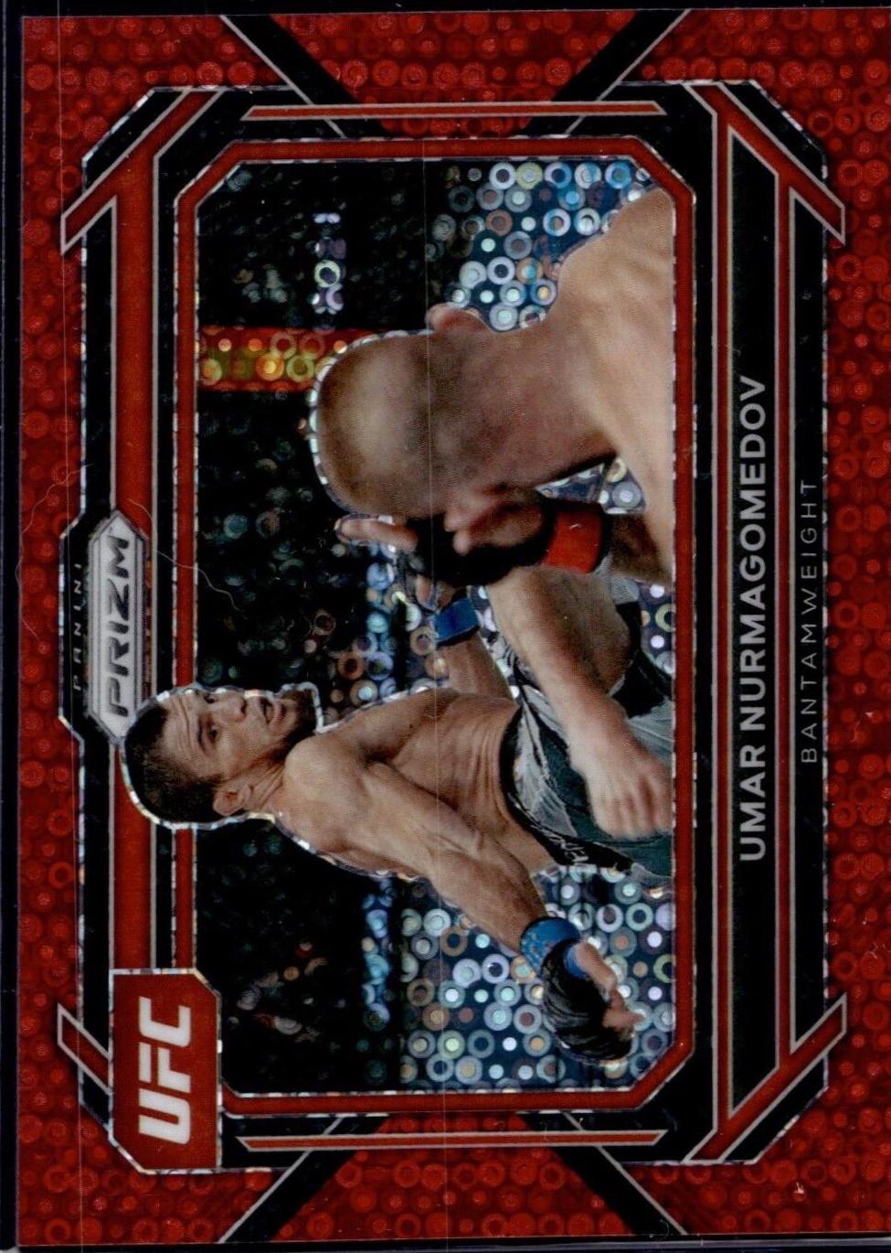 Umar Nurmagomedov 2023 Panini Prizm Under Card UFC Base #53 Red