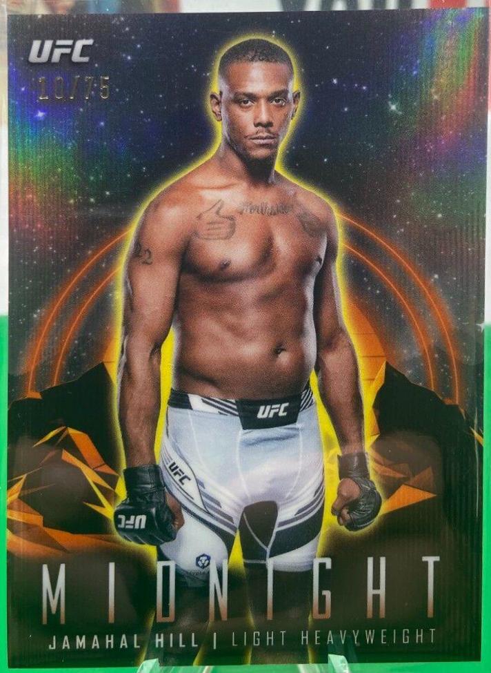 Jamahal Hill 2024 Topps Midnight UFC Base #71 Dusk