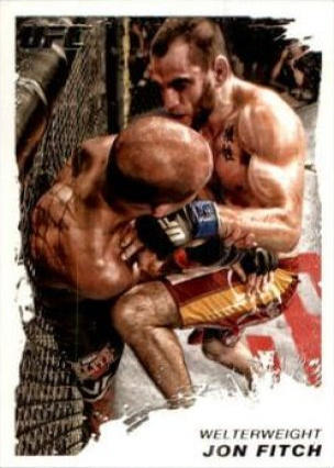Jon Fitch 2011 Topps UFC Moment of Truth Base #159 Diamond