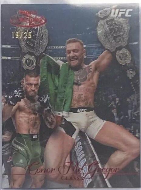 Conor McGregor 2024 Topps Gold Label UFC Base Class II #53 Red