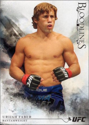 Urijah Faber 2014 Topps UFC Bloodlines Base #51 Platinum