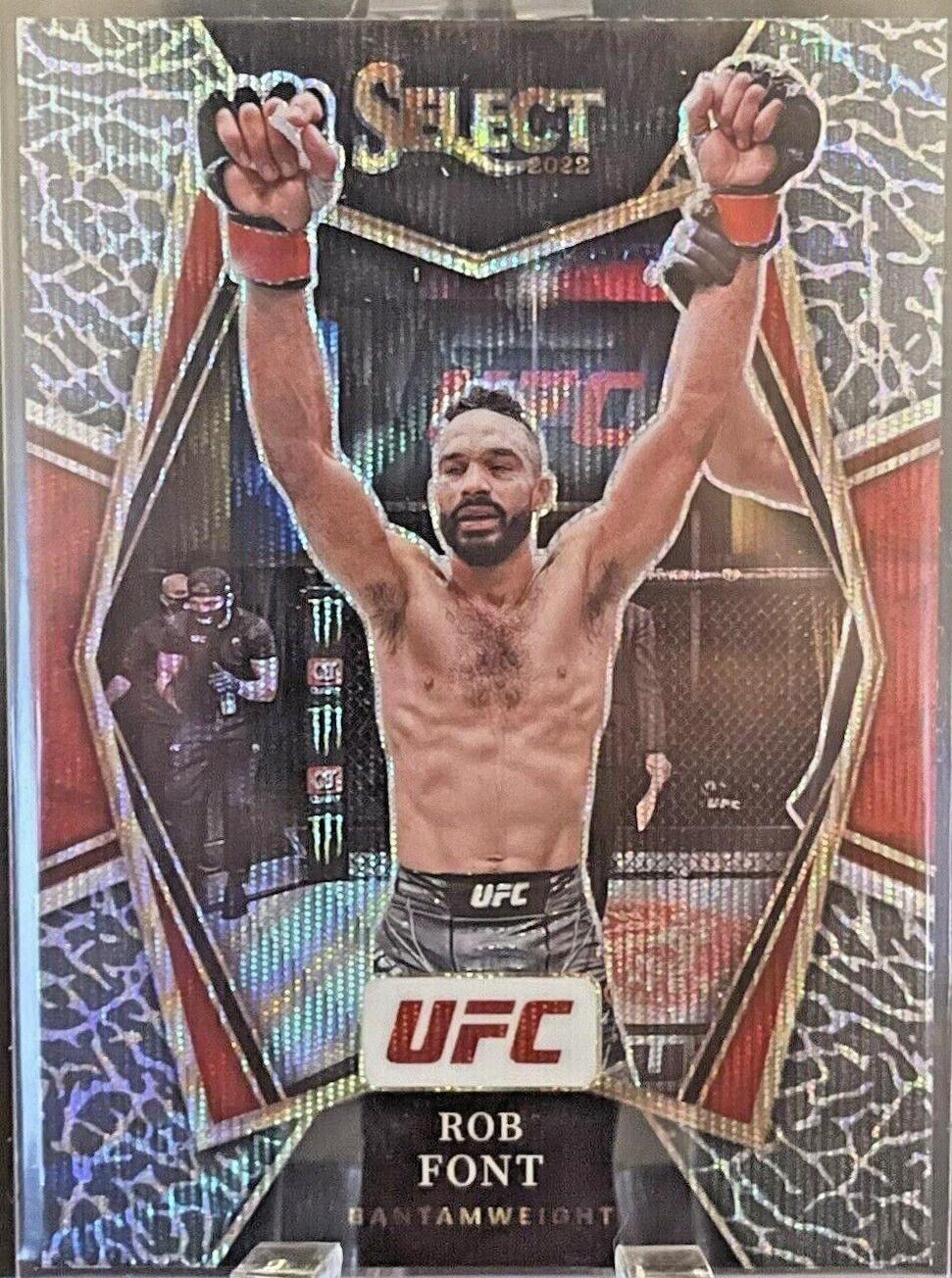 Rob Font 2022 Panini Select UFC Premier Level #122 Elephant
