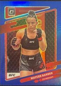 Maycee Barber 2022 Panini Donruss Optic UFC Base #99 Blue