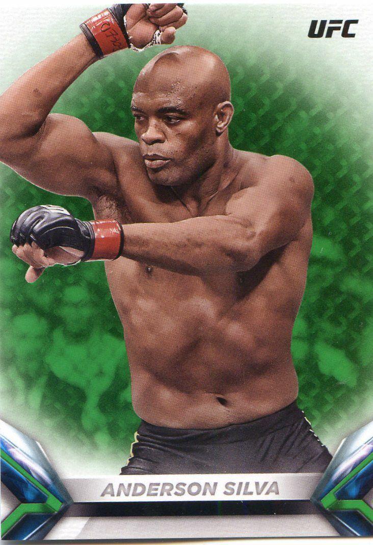 Anderson Silva 2018 Topps UFC Knockout Base #7 Green