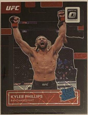 Kyler Phillips 2023 Panini Donruss Optic UFC Base #109 Black Velocity