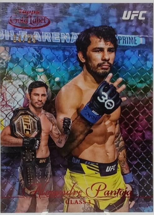 Alexandre Pantoja 2024 Topps Gold Label UFC Base Class III #2 Red