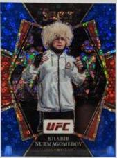 Khabib Nurmagomedov 2022 Panini Select UFC Premier Level #145 Blue Disco