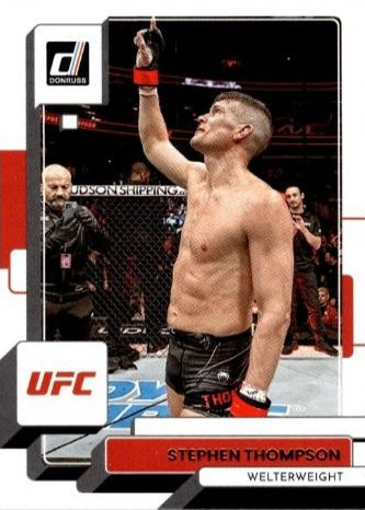 Stephen Thompson 2023 Panini Donruss UFC Base #139 Black