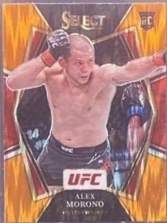 Alex Morono 2022 Panini Select UFC Premier Level #200 Orange Flash
