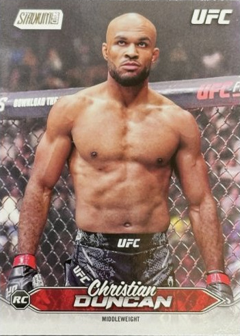 Christian Duncan 2025 Topps Stadium Club UFC Base #175 Members Only