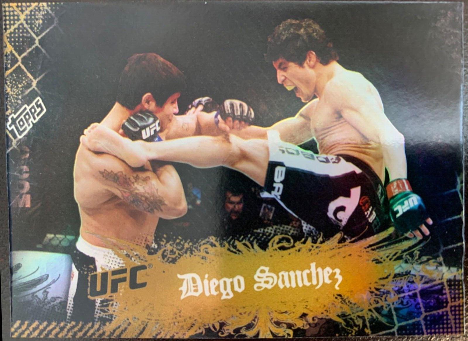Diego Sanchez 2010 Topps UFC Main Event Base #3 Gold