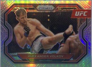 Alexander Volkov 2021 Panini Prizm UFC Base #132 Silver