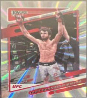 Zabit Magomedsharipov 2022 Panini Donruss UFC Base #90 Purple Laser