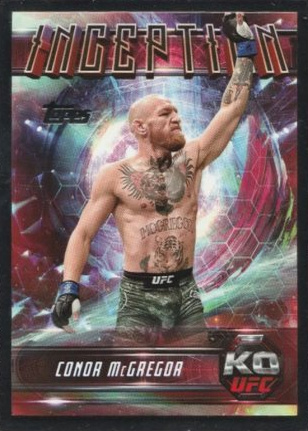 Conor McGregor 2025 Topps Knockout UFC Inception #IN-100 Platinum