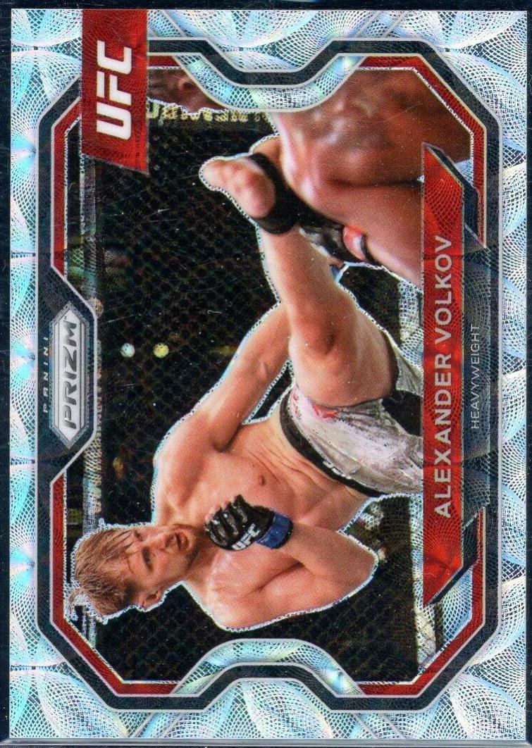Alexander Volkov 2021 Panini Prizm UFC Base #132 Premium