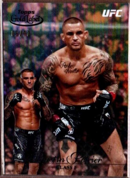 Dustin Poirier 2024 Topps Gold Label UFC Base Class I #15 Black