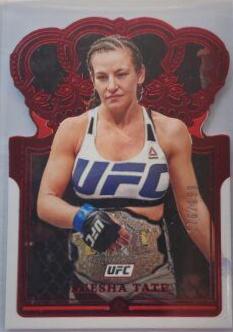 Miesha Tate 2022 Panini Chronicles UFC Base Crown Royale #113 Blue