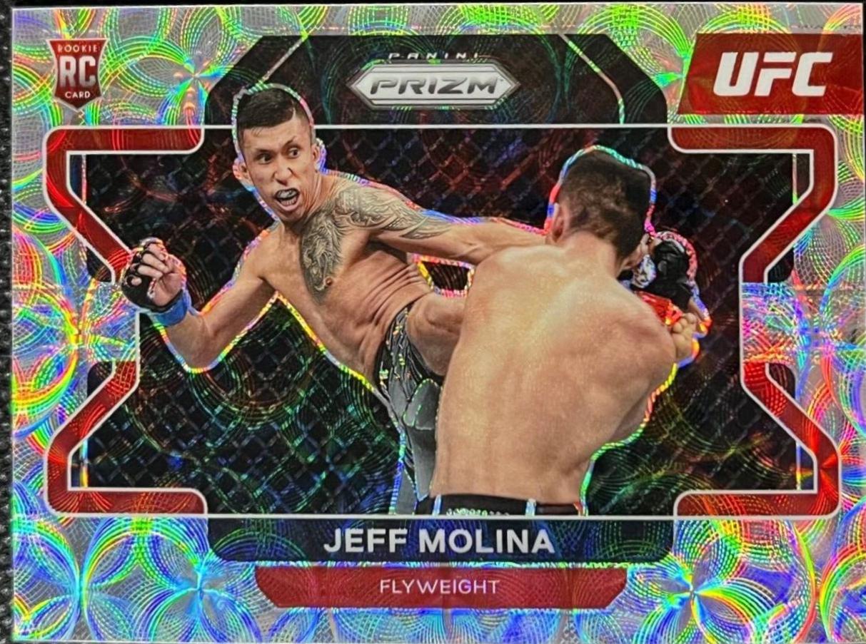 Jeff Molina 2022 Panini Prizm UFC Base #53 Premium