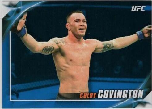 Colby Covington 2019 Topps UFC Knockout Base #19 Blue