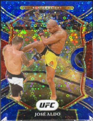 José Aldo 2021 Panini Select UFC Concourse #65 Blue Disco
