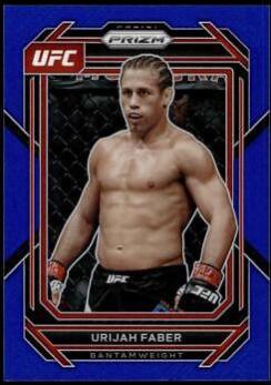 Urijah Faber 2023 Panini Prizm UFC Base #146 Blue
