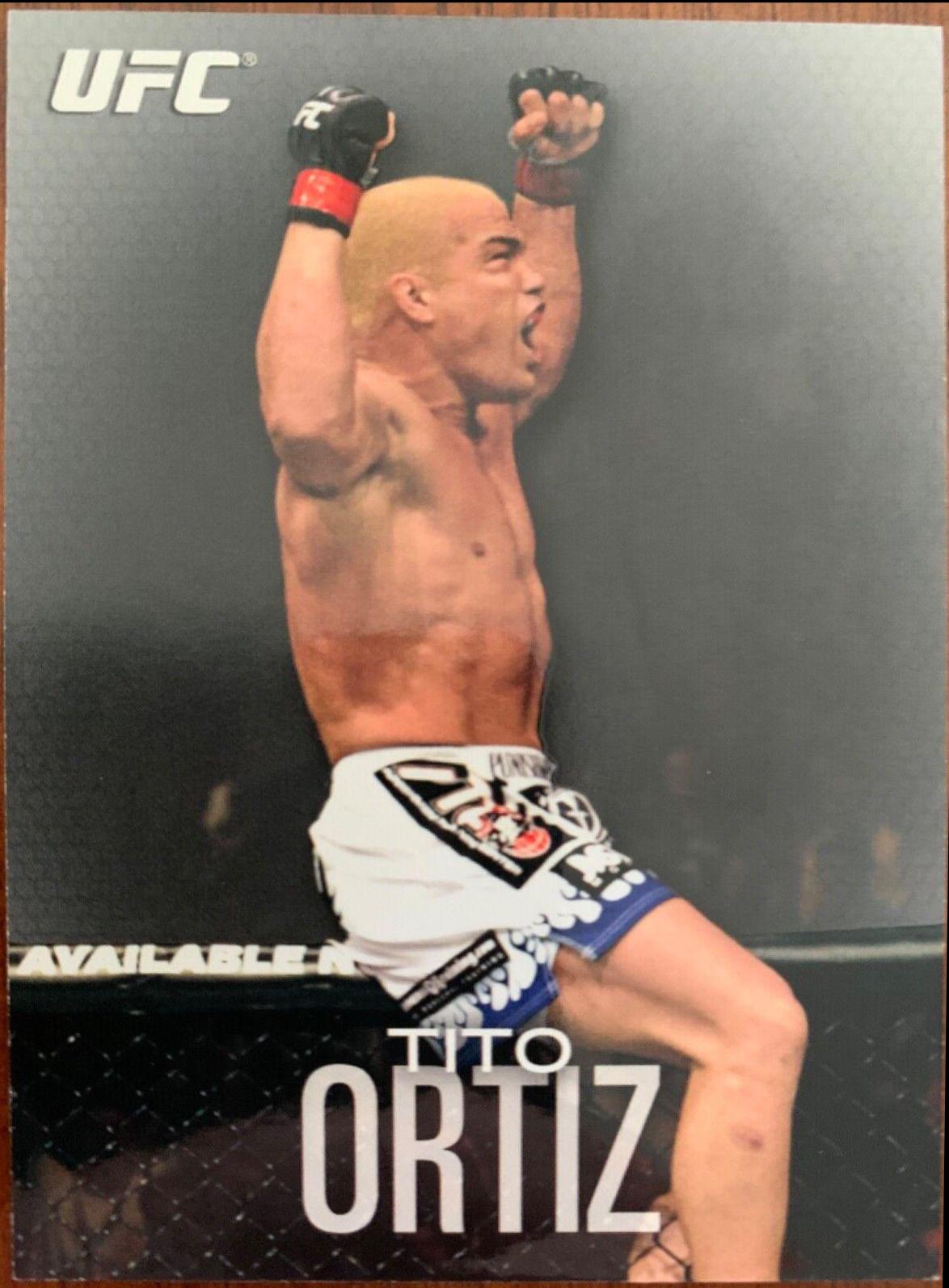 Tito Ortiz 2012 Topps UFC Knockout Base #89 Silver