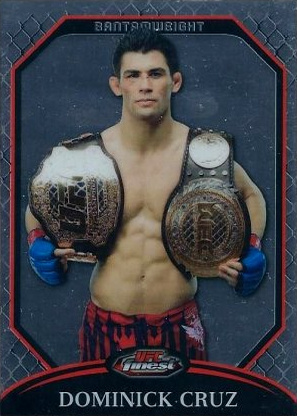 Dominick Cruz 2011 Topps Finest UFC Base #66 Red Refractor