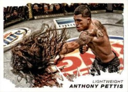 Anthony Pettis 2011 Topps UFC Moment of Truth Base #218 Ruby