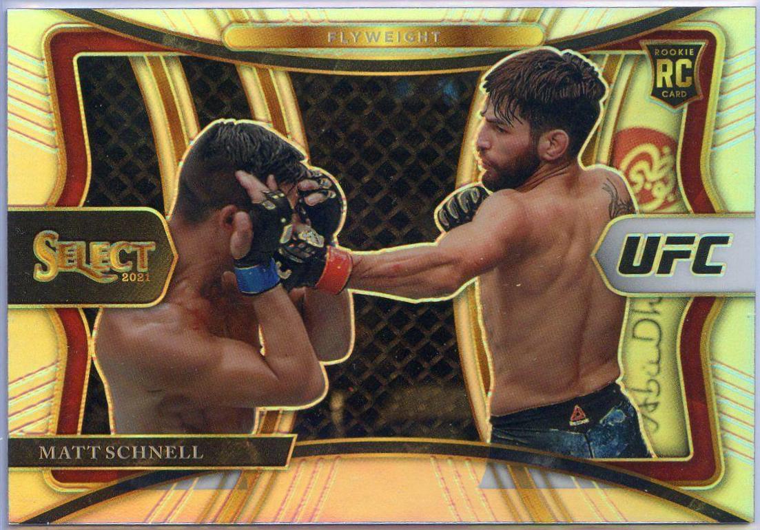 Matt Schnell 2021 Panini Select UFC Premier Level #148 Silver