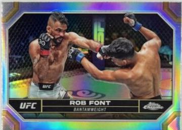 Rob Font 2024 Topps Chrome UFC Base #164 Refractor