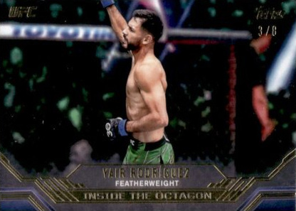 Yair Rodríguez 2024 Topps Knockout UFC Inside the Octagon #ITO-19 Platinum