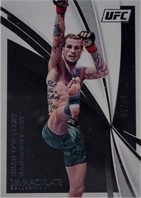 Sean O'Malley 2021 Panini Immaculate UFC Base #66 Platinum