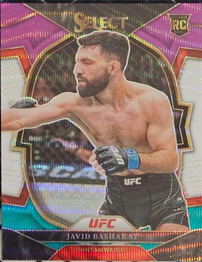 Javid Basharat 2023 Panini Select UFC Concourse #26 Tri Color
