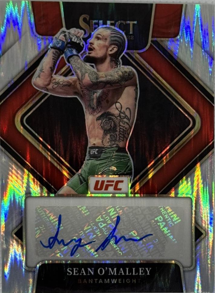 Sean O'Malley 2022 Panini Select UFC Signatures #13 Flash