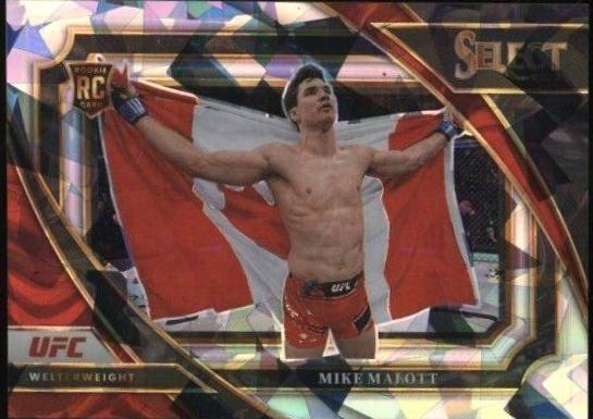 Mike Malott 2023 Panini Select UFC Mezzanine #348 Cracked Ice