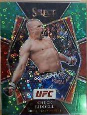 Chuck Liddell 2022 Panini Select UFC Premier Level #128 Green Disco