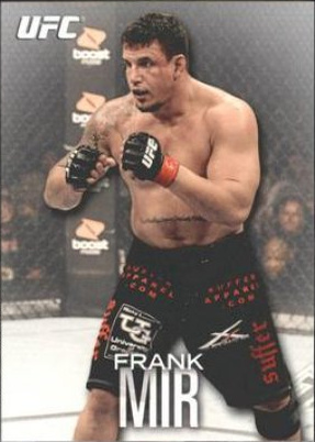 Frank Mir 2012 Topps UFC Knockout Base #20 Red