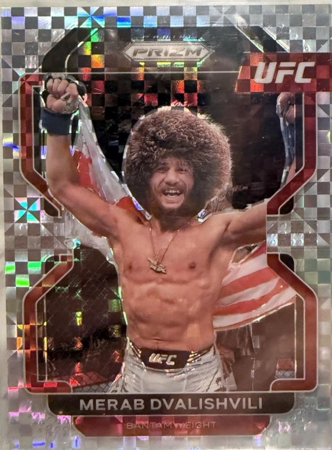 Merab Dvalishvili 2022 Panini Prizm UFC Base #198 Lucky Envelopes