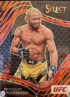 Deiveson Figueiredo 2022 Panini Select UFC Octagonside #293 Black Disco