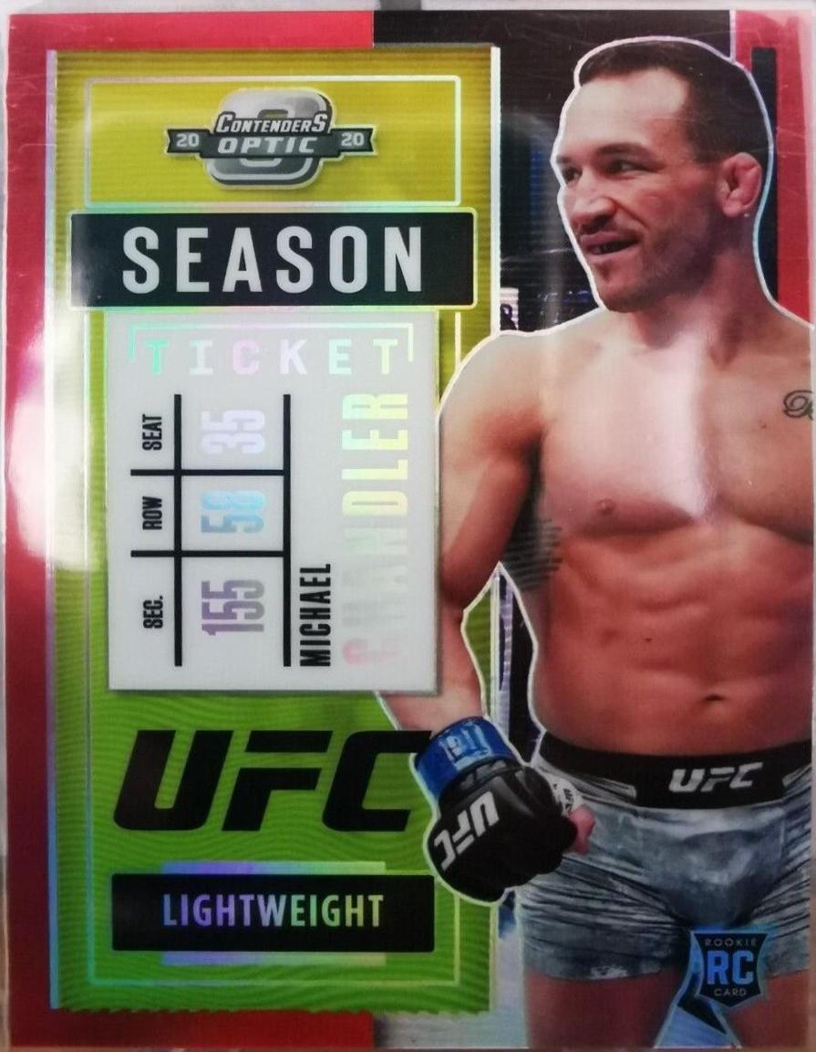 Michael Chandler 2021 Panini Chronicles UFC Base Crusade #226 Red
