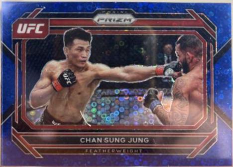 Chan Sung Jung 2023 Panini Prizm UFC Base #88 Blue