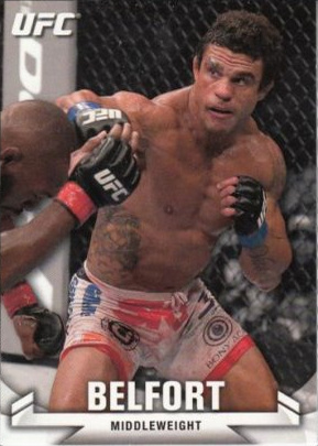 Vitor Belfort 2013 Topps UFC Knockout Base #112 Red