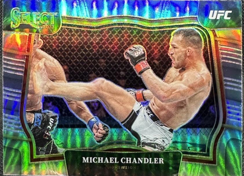 Michael Chandler 2023 Panini Select UFC Octagonside #273 Silver