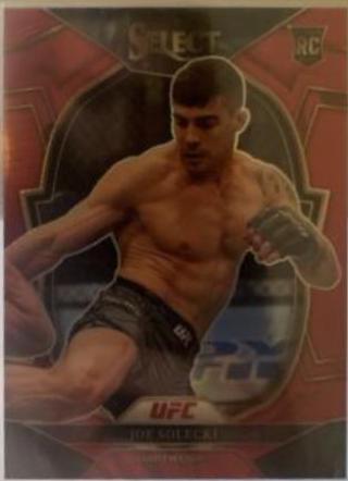 Joe Solecki 2023 Panini Select UFC Concourse #76 Red